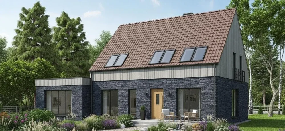 Проект Двухэтажный дом 17 на 11, 181 м2