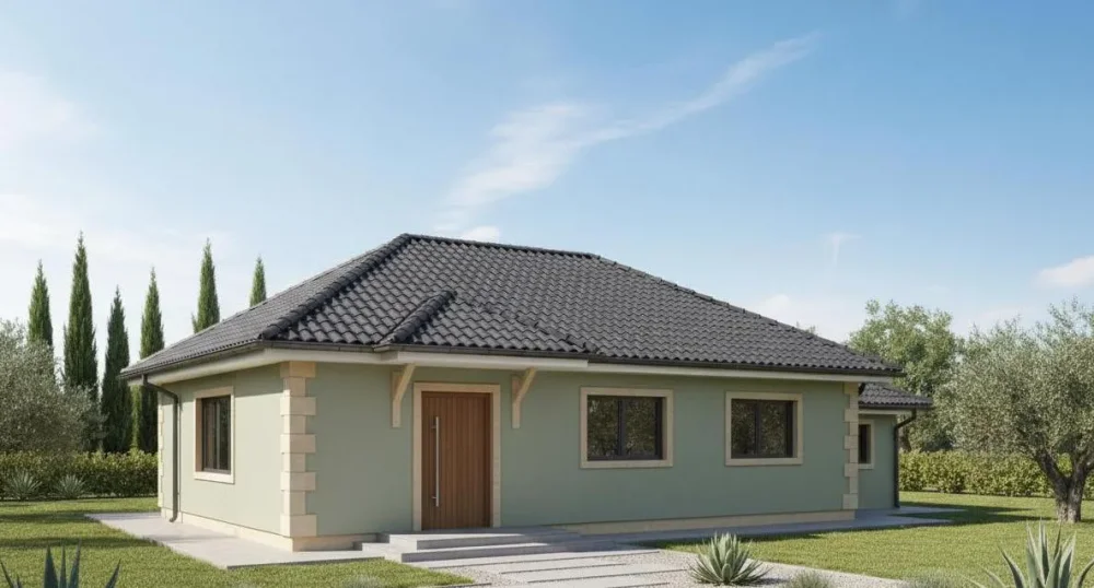 Проект Одноэтажный дом 14 на 9, 125 м2