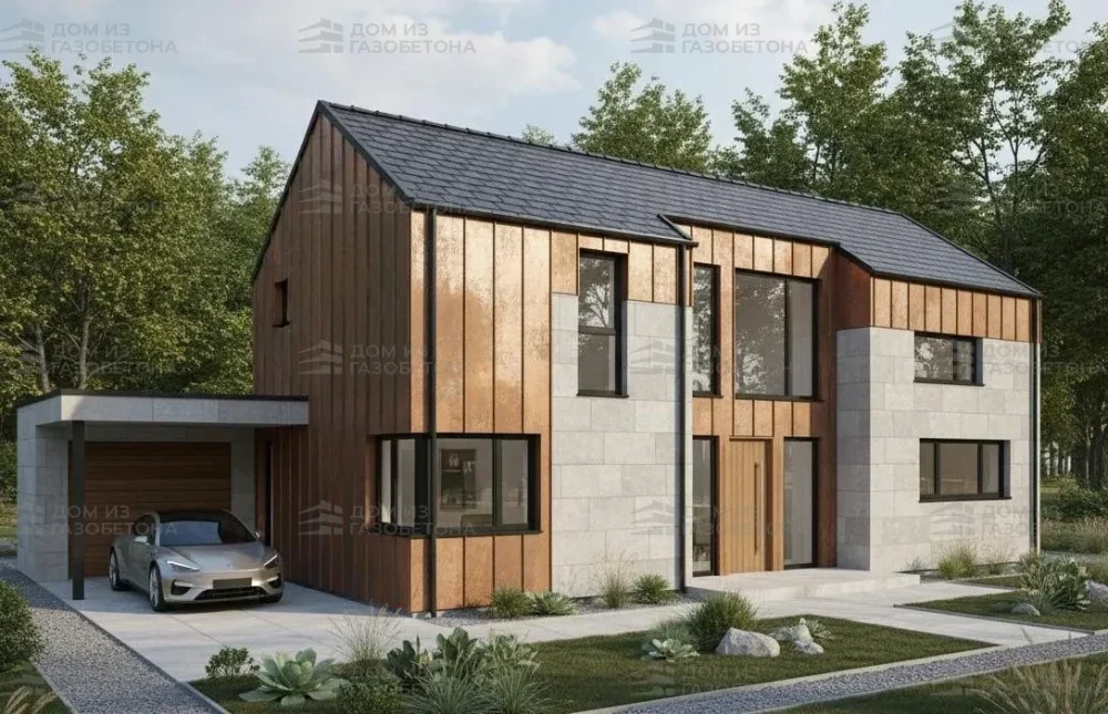 Проект Одноэтажный дом 15 на 13, 154 м2