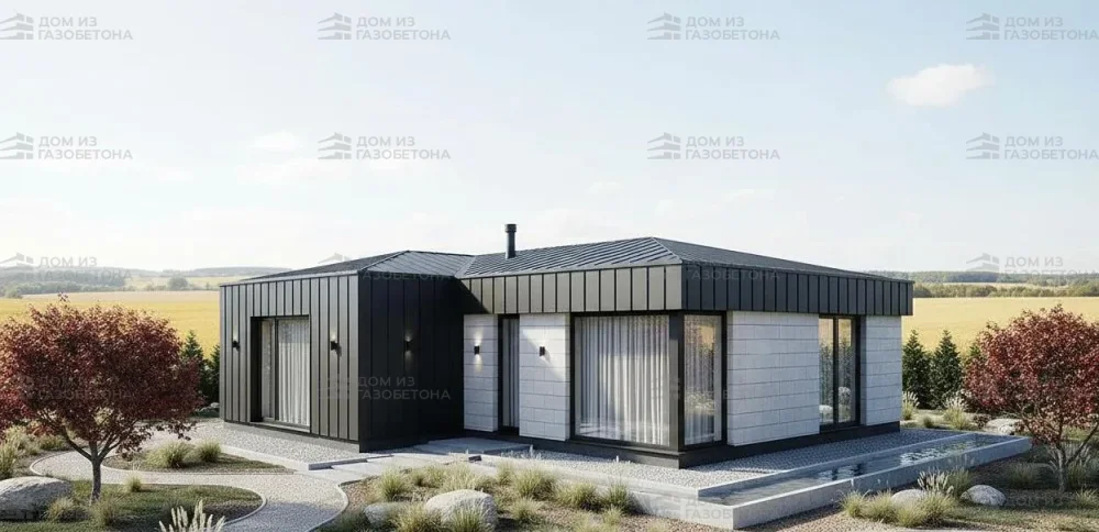 Проект Двухэтажный дом 12 на 14, 192 м2